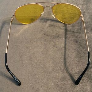 Aviator Yellow lenses glasses